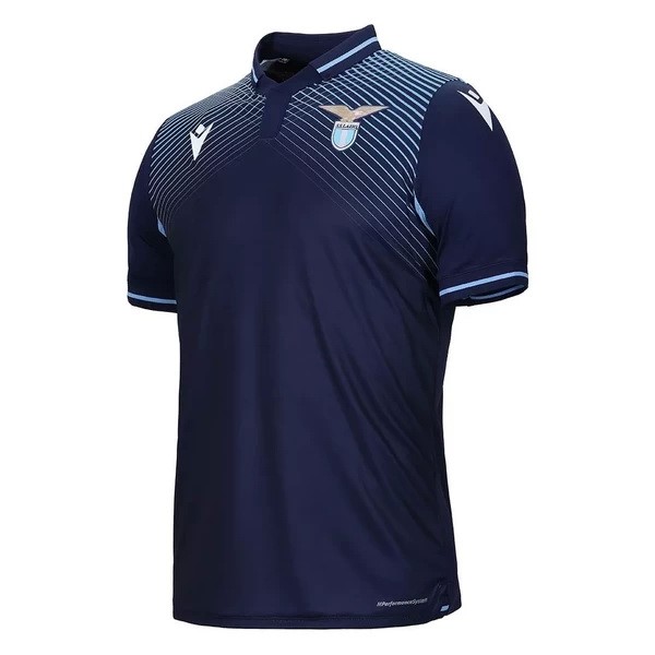 Camiseta Lazio Replica Tercera Ropa 2020/21 Azul